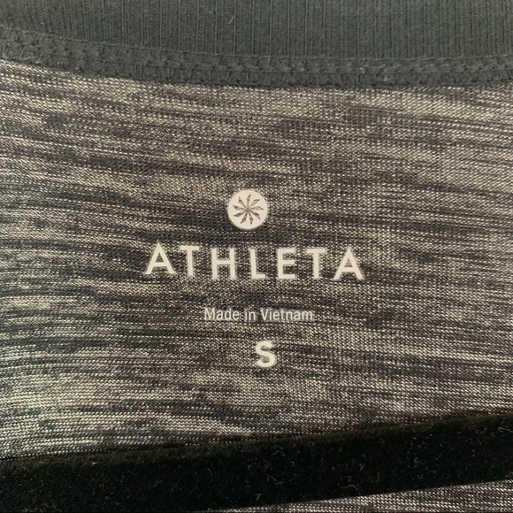 Athleta charcoal heathered black dress - Picture 3 of 10